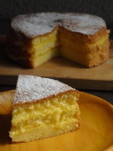 イギリスのレシピでレモンカードレイヤーケーキ Sugar Tooth