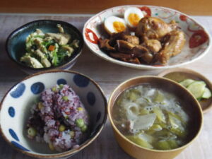 夕飯色々。