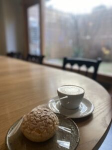 北山あたりでお茶。