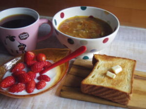 朝ごはん色々。