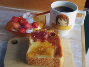 朝ごはん色々。