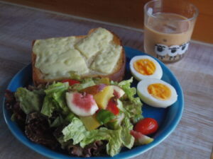 朝ごはん色々。